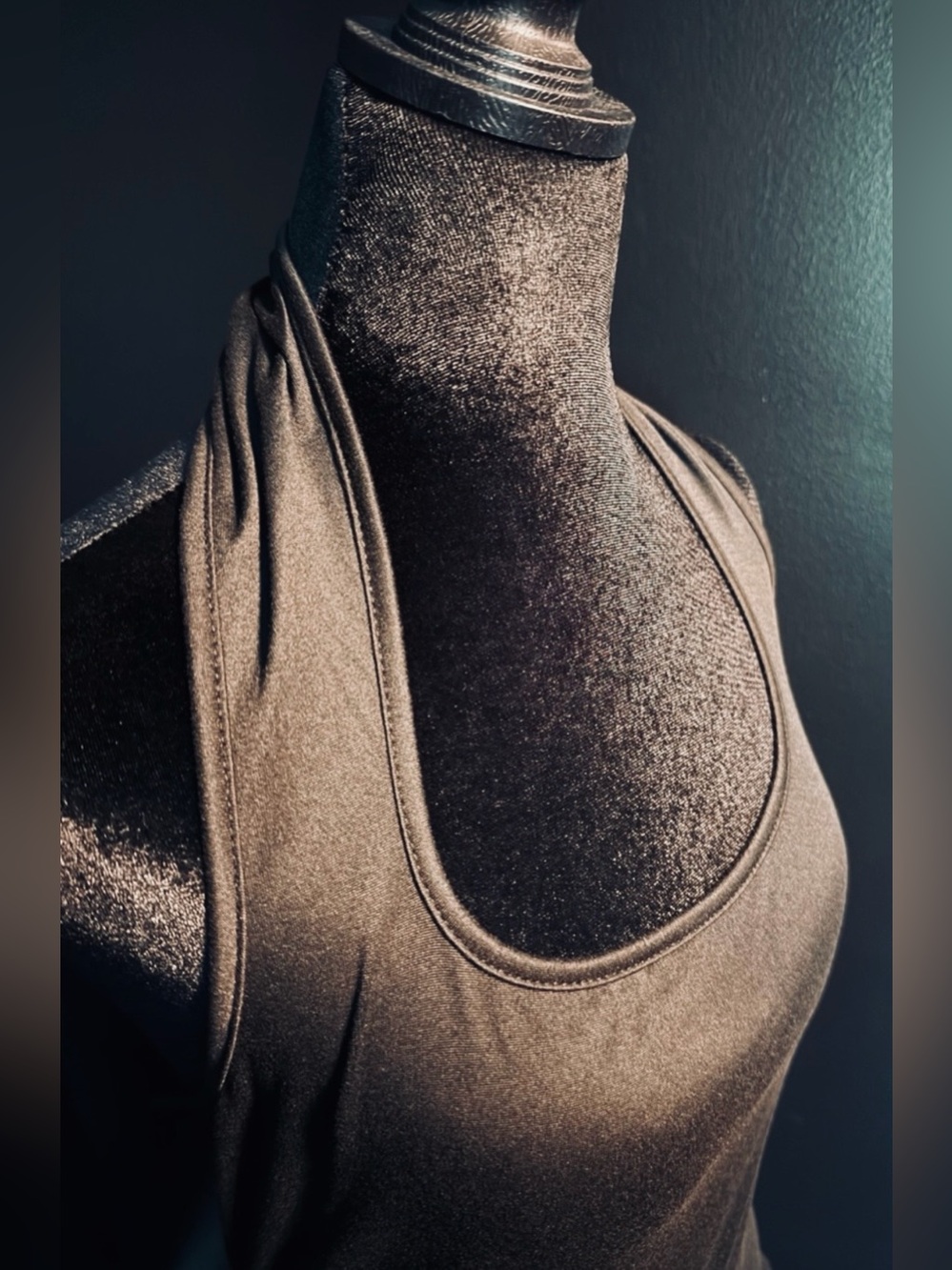 +Black Halter Top+